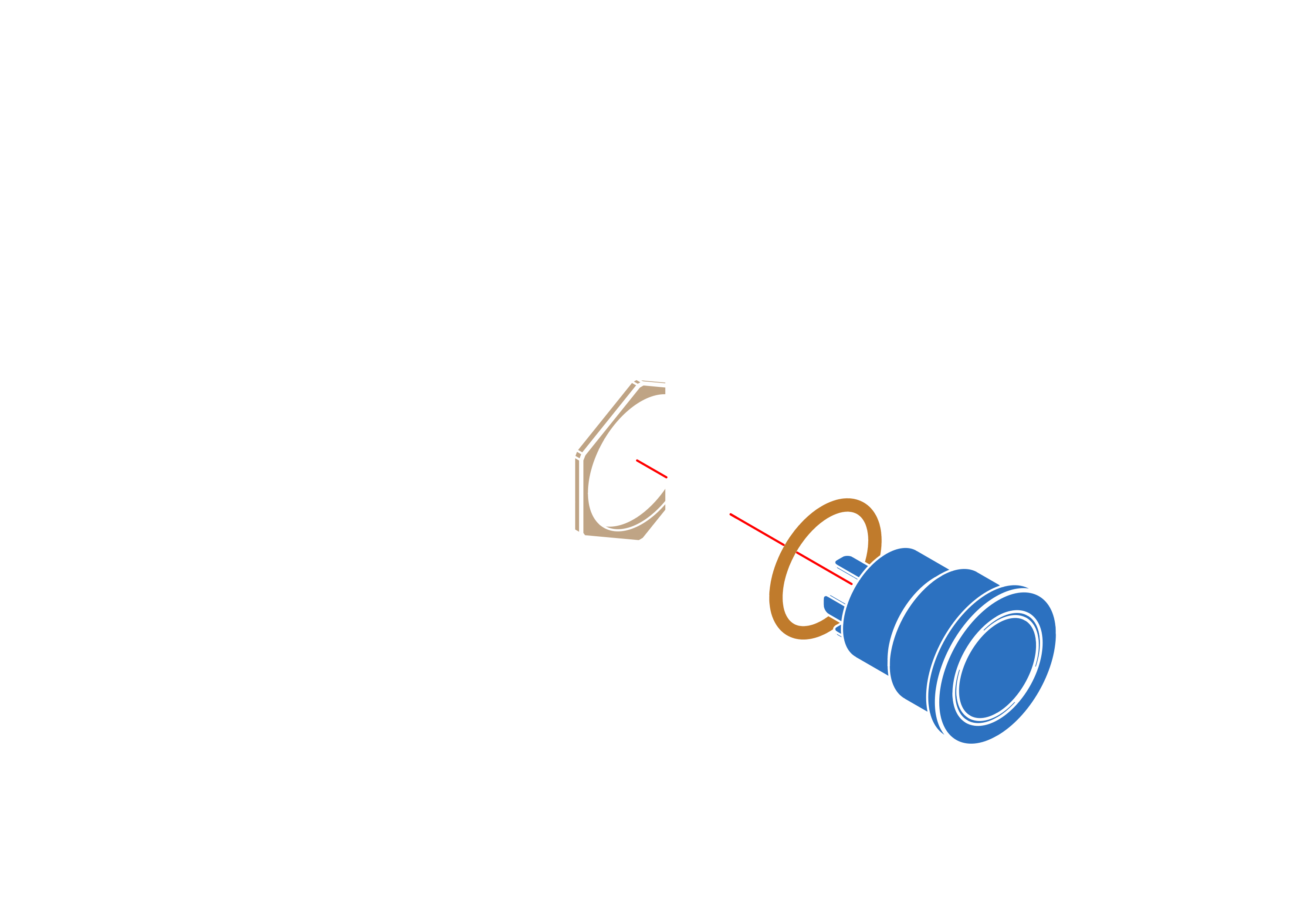 Attaching the button