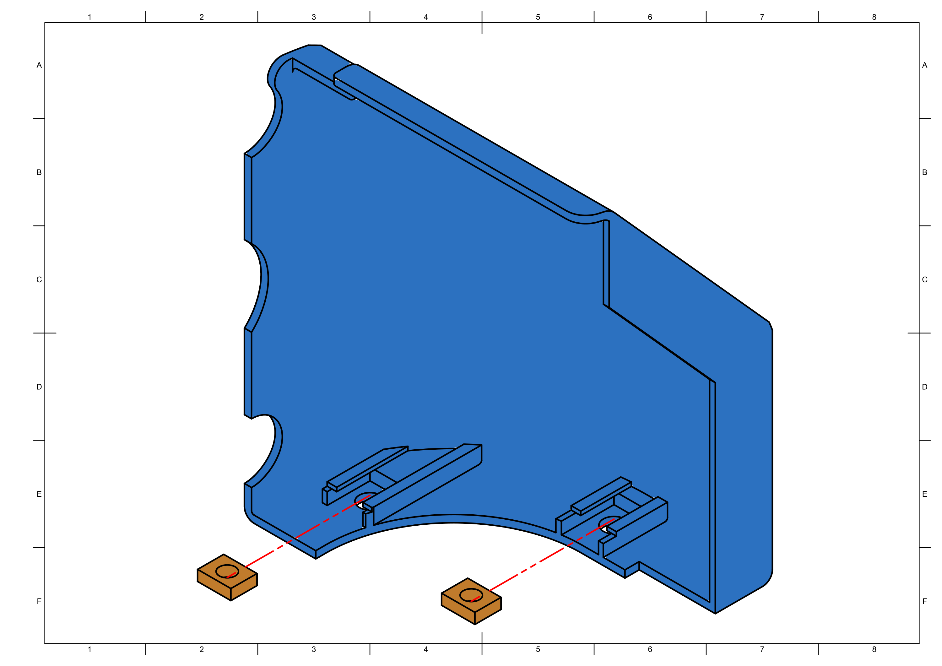 Assembly battery cover