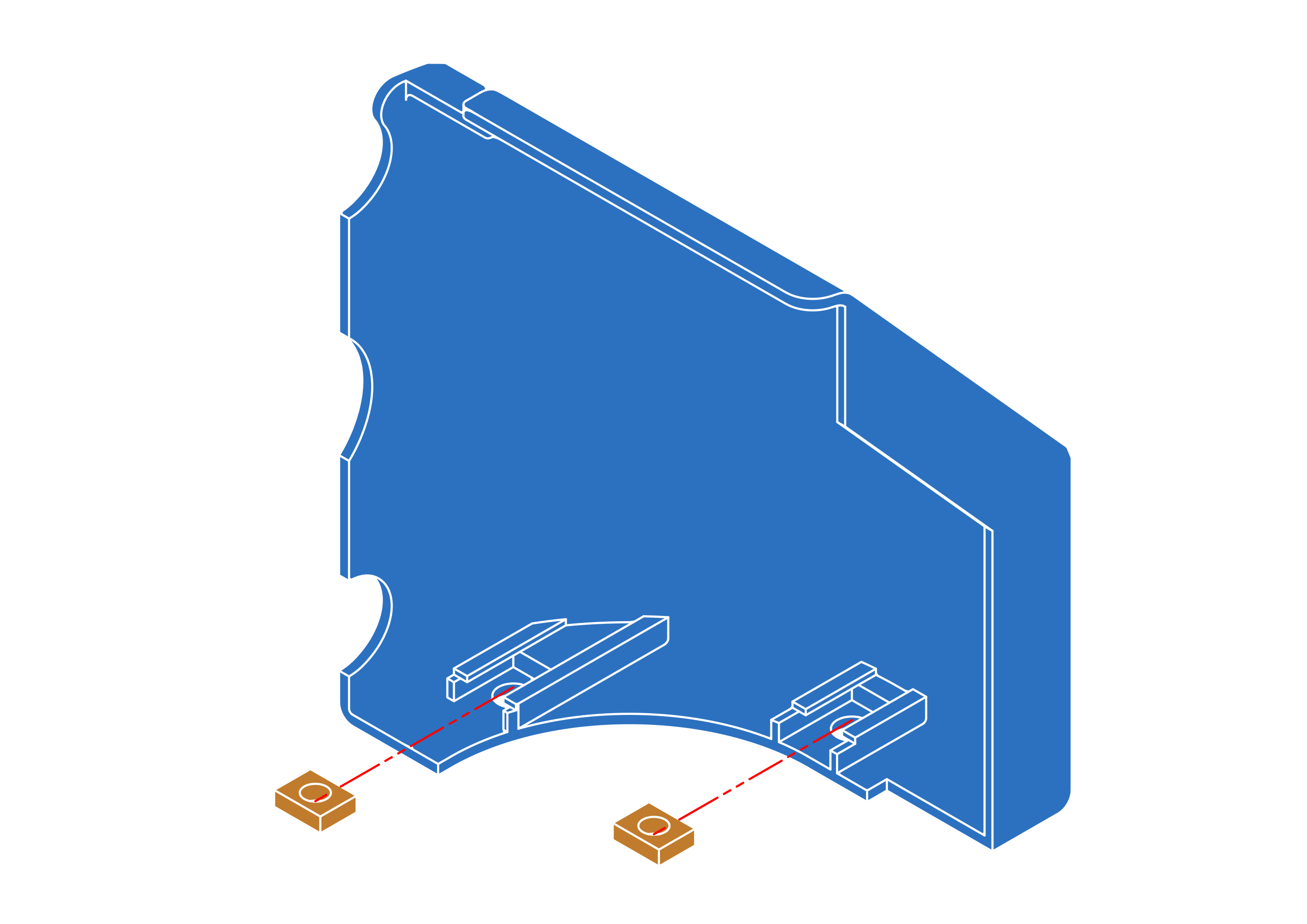 Assembly battery cover