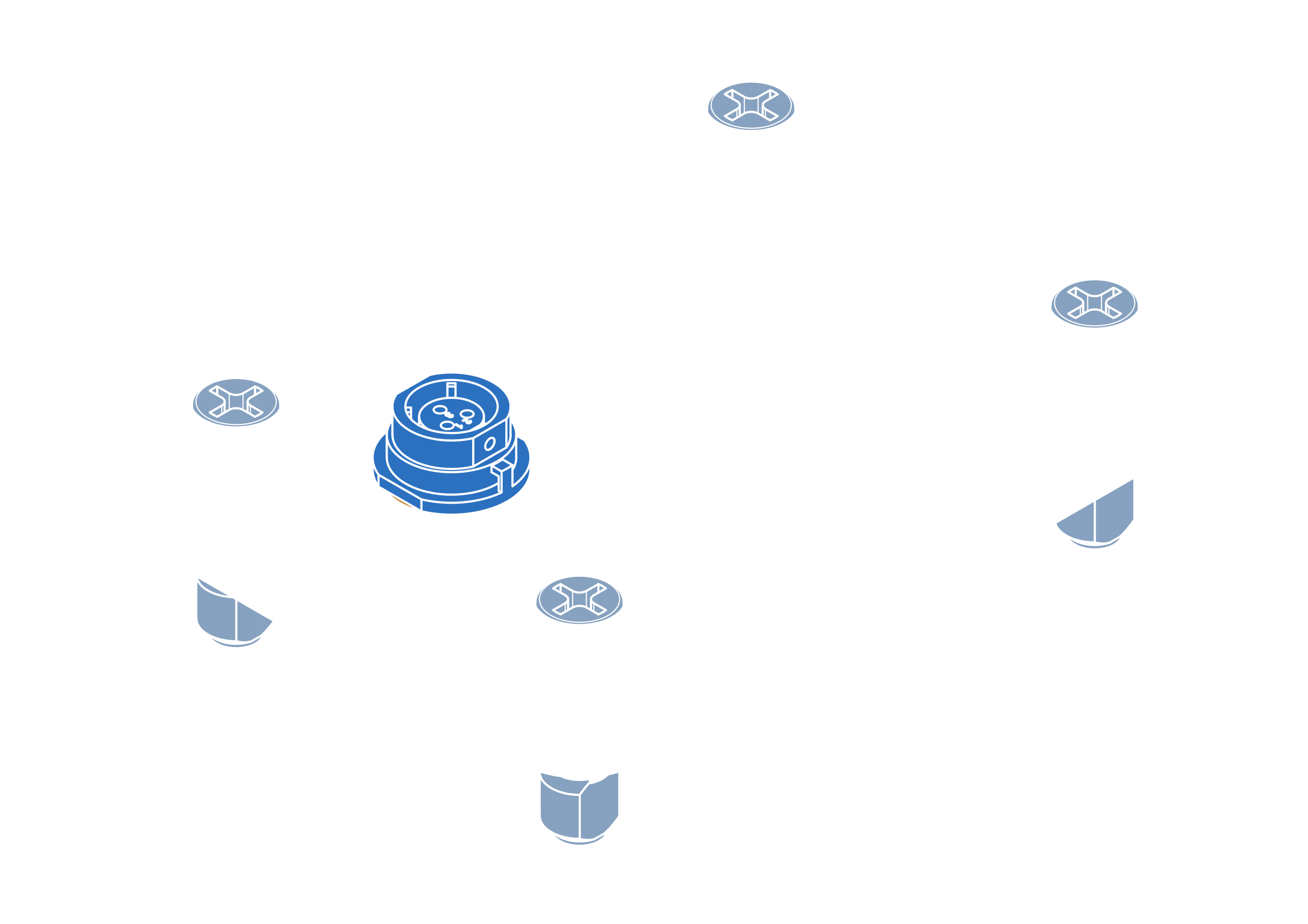 Attached weipu cable