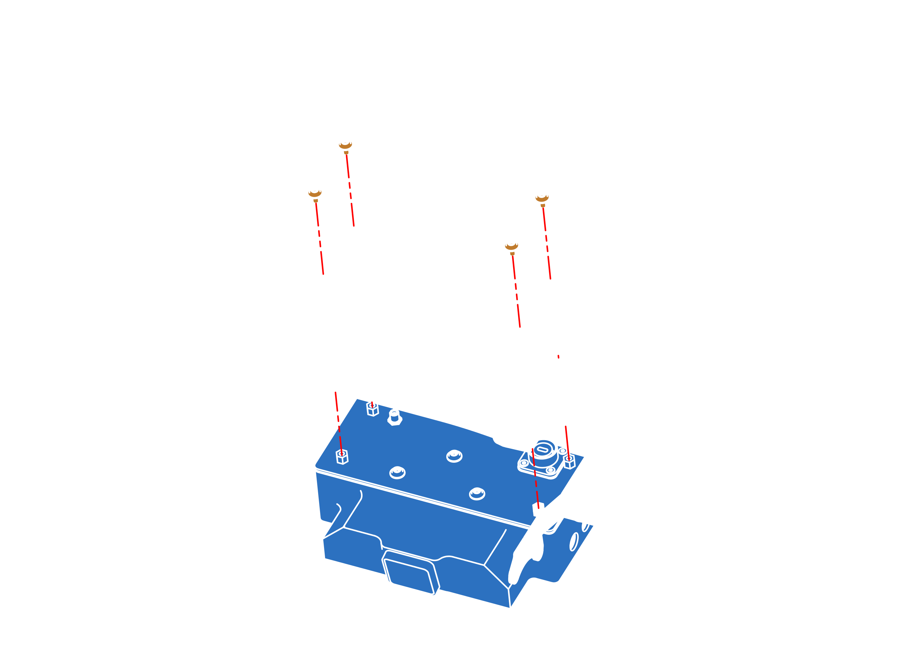 Attaching MEB to frame
