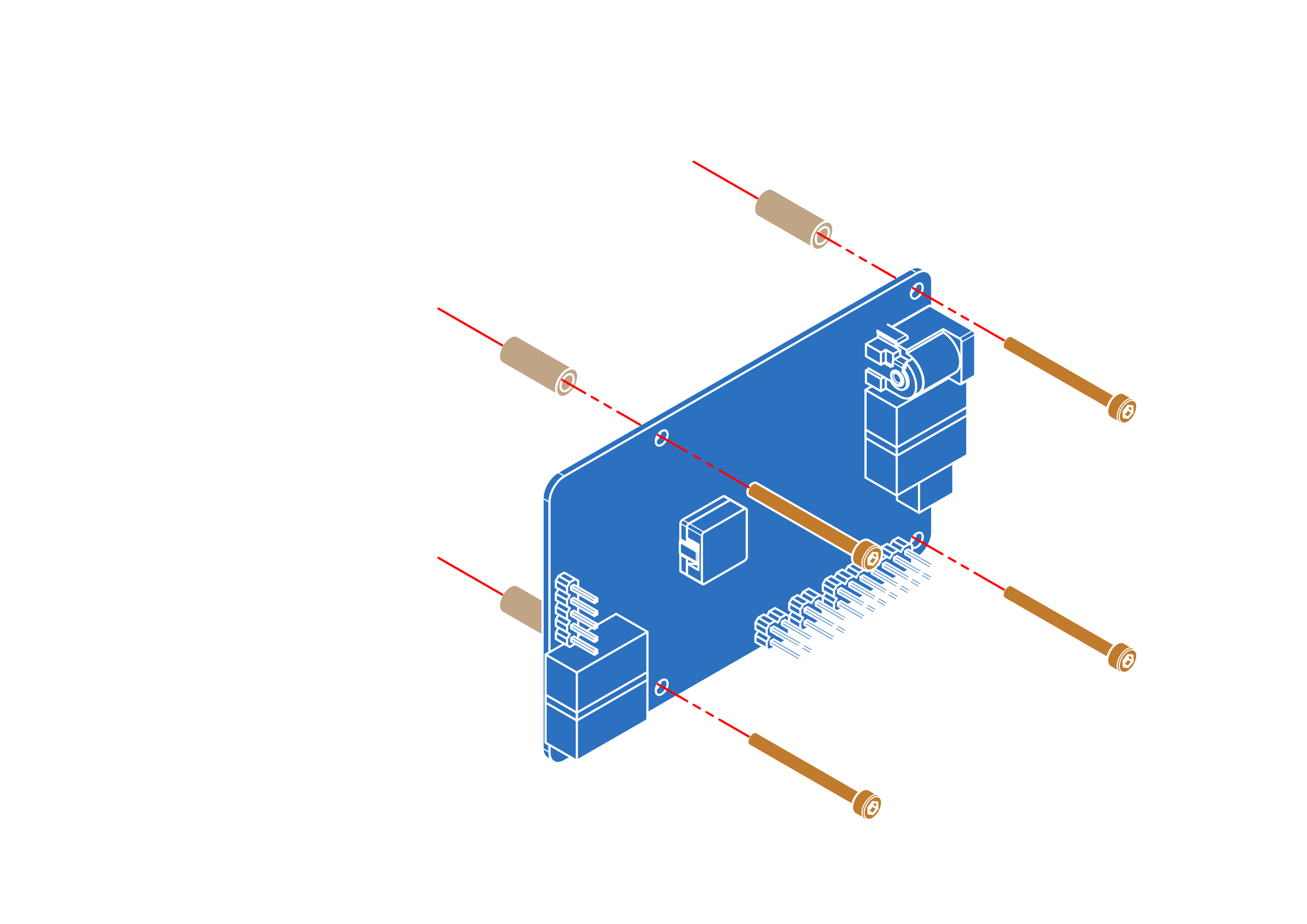 Attaching wifi adapter