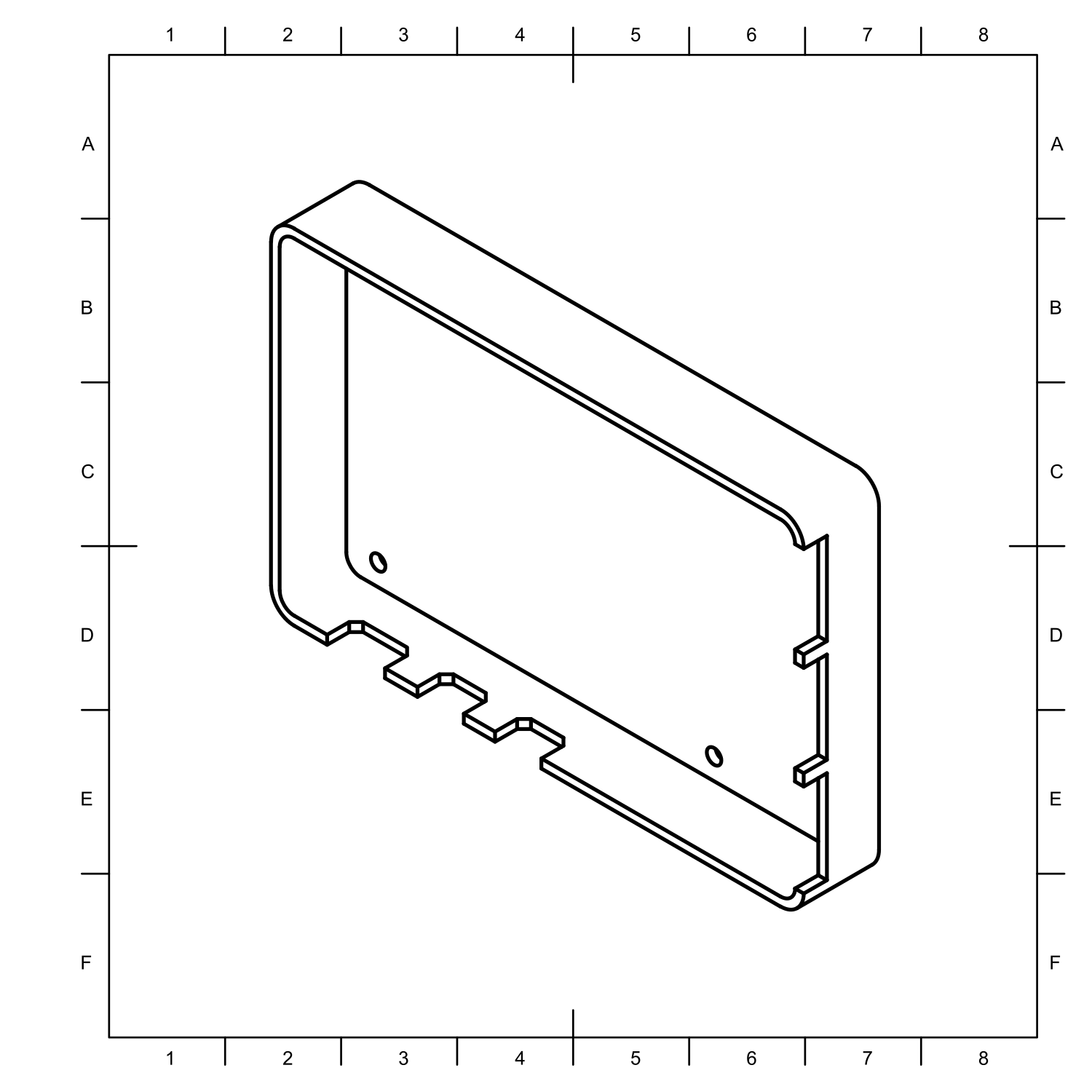 RPI case bottom